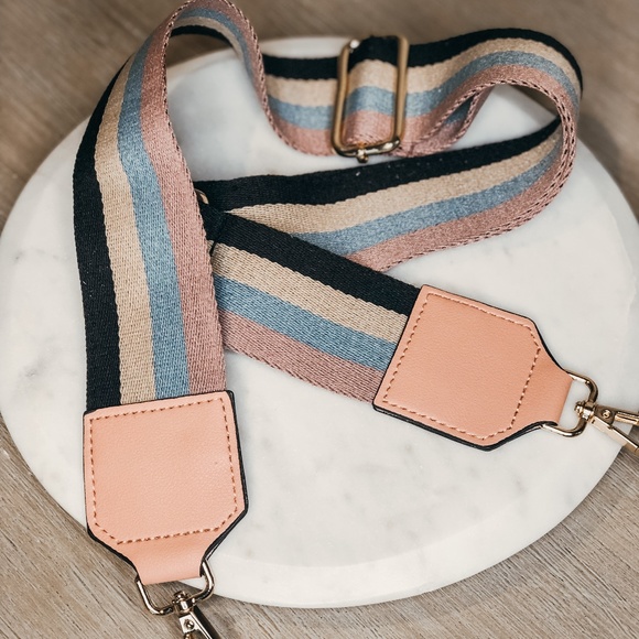 Handbags - NWT Stripe Bag Strap